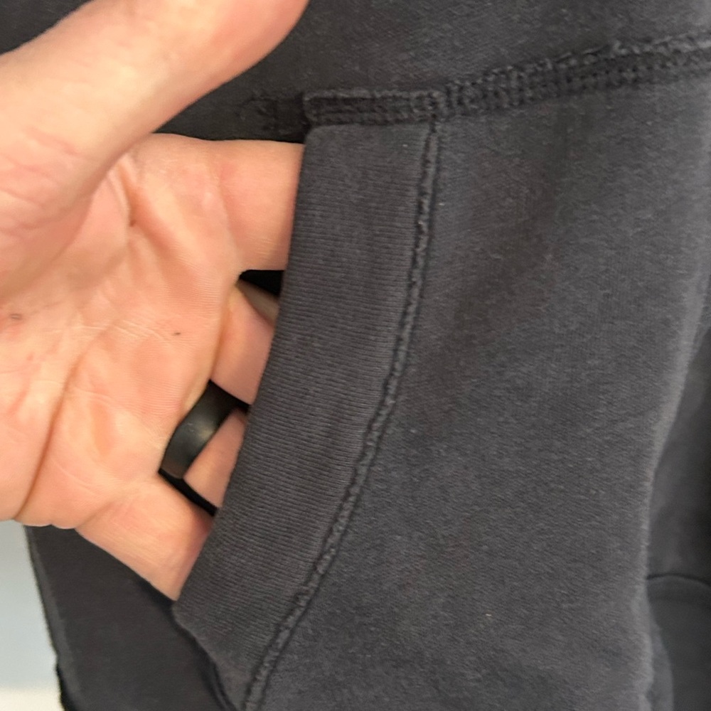 Hollister | Black Hoodie with Logo Patch | Size XS - Picture 3 of 7